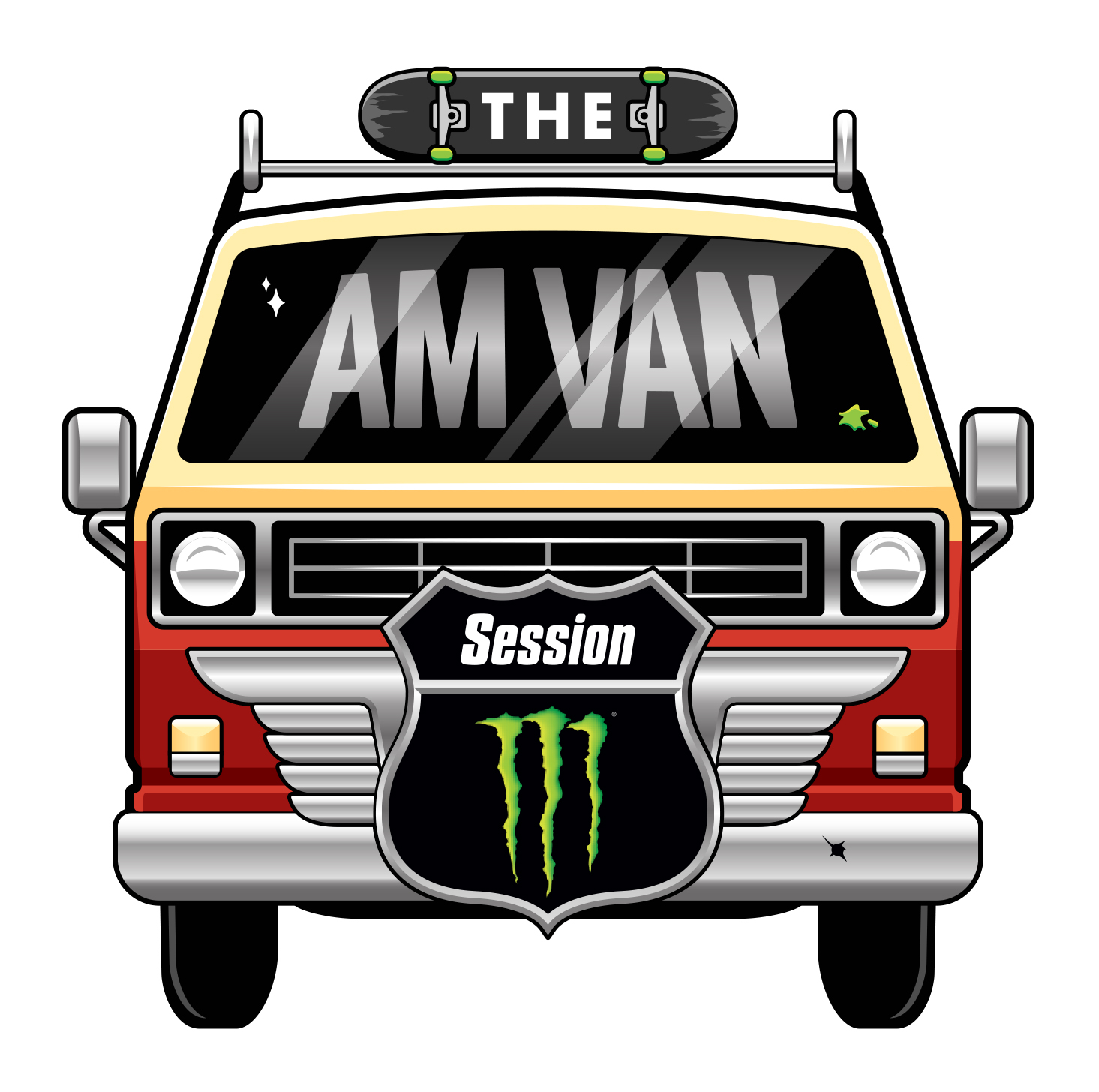 THE AM VAN - Logo